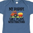 thumbnail image 4 of Inktastic Farming Daddy Plays with Tractors Boys or Girls Baby Bodysuit, 4 of 5