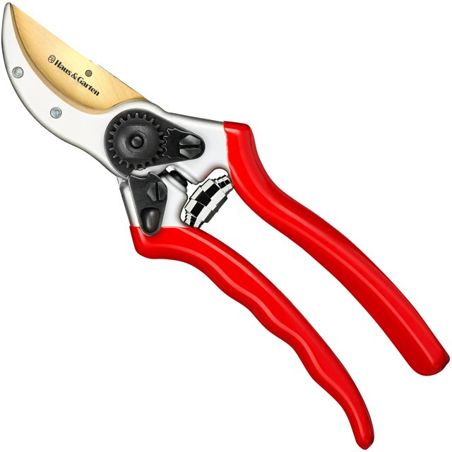 Tijeras de podar Haus & Garten ClassicPRO de 22 cm con titanio