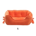thumbnail image 4 of Transemion Dog Bed Washable For Clean And Odor-Free Sleeping Area Two Size For Choice orange L 1Set, 4 of 6