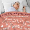 thumbnail image 5 of Inspirational Gifts for Women - Mothers Day, Christmas, Birthday Gifts for Her, Wife, Mom, Friends, Motivational, Encouragement, Daily Affirmations for Women - Fleece Throw Blankets 60x80 in, 5 of 6