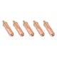 thumbnail image 2 of 5Pcs Propane Cutting Tips Brass Copper Welding Nozzles for Torch High Concentricity 2#, 2 of 5