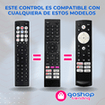 thumbnail image 3 of 3 Pzs Control Remoto Compatible Hisense En2d36h Smart Tv 4k, 3 of 9