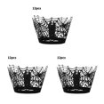 thumbnail image 4 of Moyic 12 unidades/juego de envoltorios para cupcakes, revestimientos de papel para cupcakes con tema de Halloween, envolturas decorativas, telaraña 3Conjunto, 4 of 6