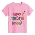 thumbnail image 4 of Celebrate 100 Days Of School with This Toddler T Shirt for Kids Educational Tee Top for Girls, 4 of 4