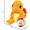 thumbnail image 2 of Pokemon 8" Plush Starter 3-Pack - Charmander, Squirtle, Bulbasaur - Generation 1 - Officially Licensed - Soft Stuffed Animal Figure Toys - Gift for Kids, Boys, Girls - 2+, 2 of 6