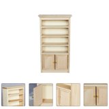 Raindrops Miniature Solid Wood Storage Cabinet Model Mini House ...