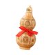 thumbnail image 2 of Adorno de calabaza artesanal, regalo de inauguración de la casa, estatua artística portátil Wu Lou Feng Shui Diseño de flores, 2 of 9