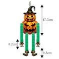 thumbnail image 5 of Halloween Tissue Dancers Halloween Decorations Outdoor Honeycomb Hanging Decor Scary Witch Skeleton Pumpkin Ornaments for Halloween Garden Party Supplies, 5 of 5