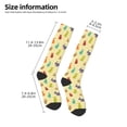 thumbnail image 4 of Haiem Colorful Rabbit Socks, Funny Novelty Crazy Design Cotton Socks Sports Socks Knee High Socks For Men, Women,1Pairs - Gift For Working Friends, 4 of 8