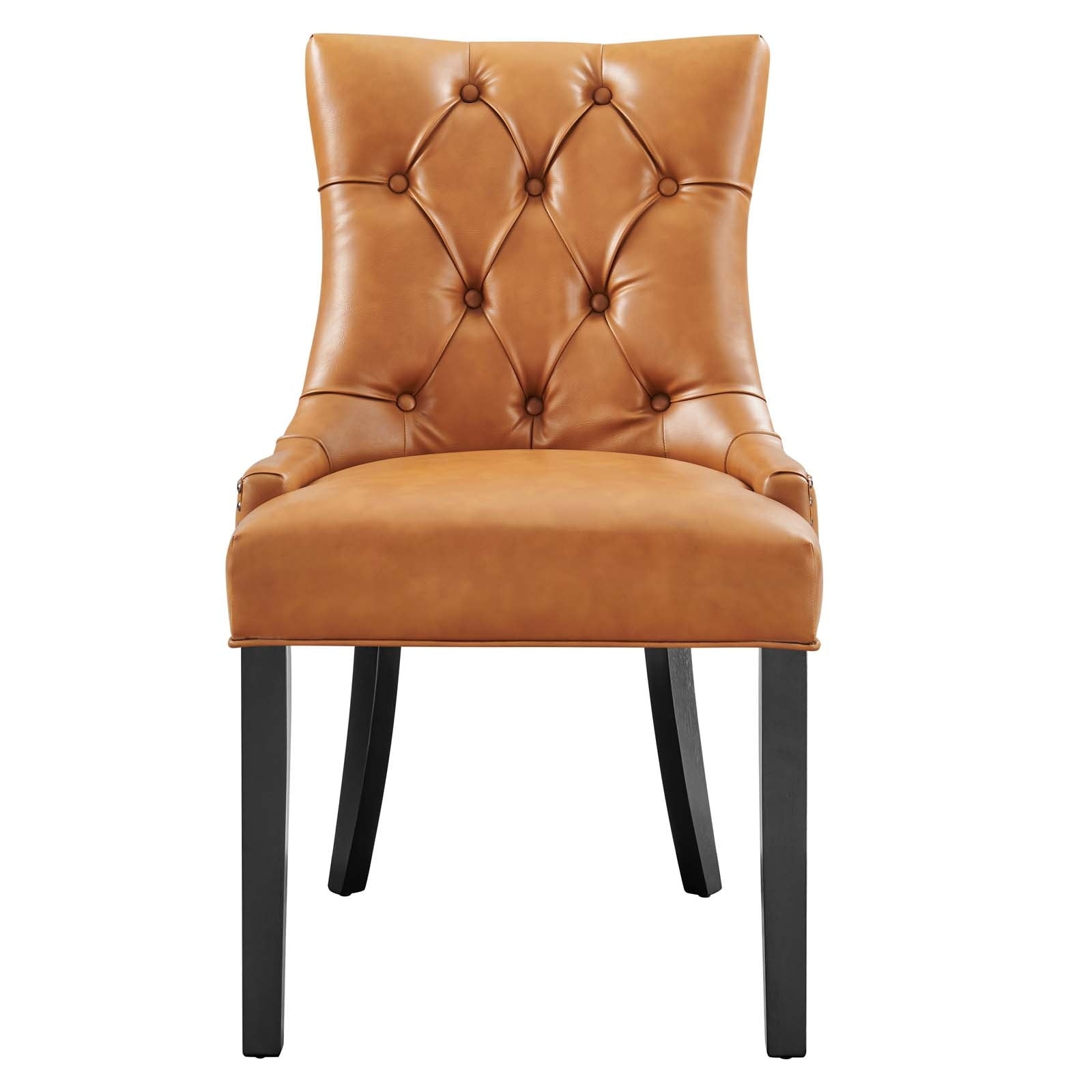 Leather tan dining chairs new arrivals
