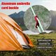 thumbnail image 3 of Escalada Wind Rope Buckle 18Tent Aleación de aluminio Paracord Camp Equipment Red JShteea El nuevo, 3 of 8