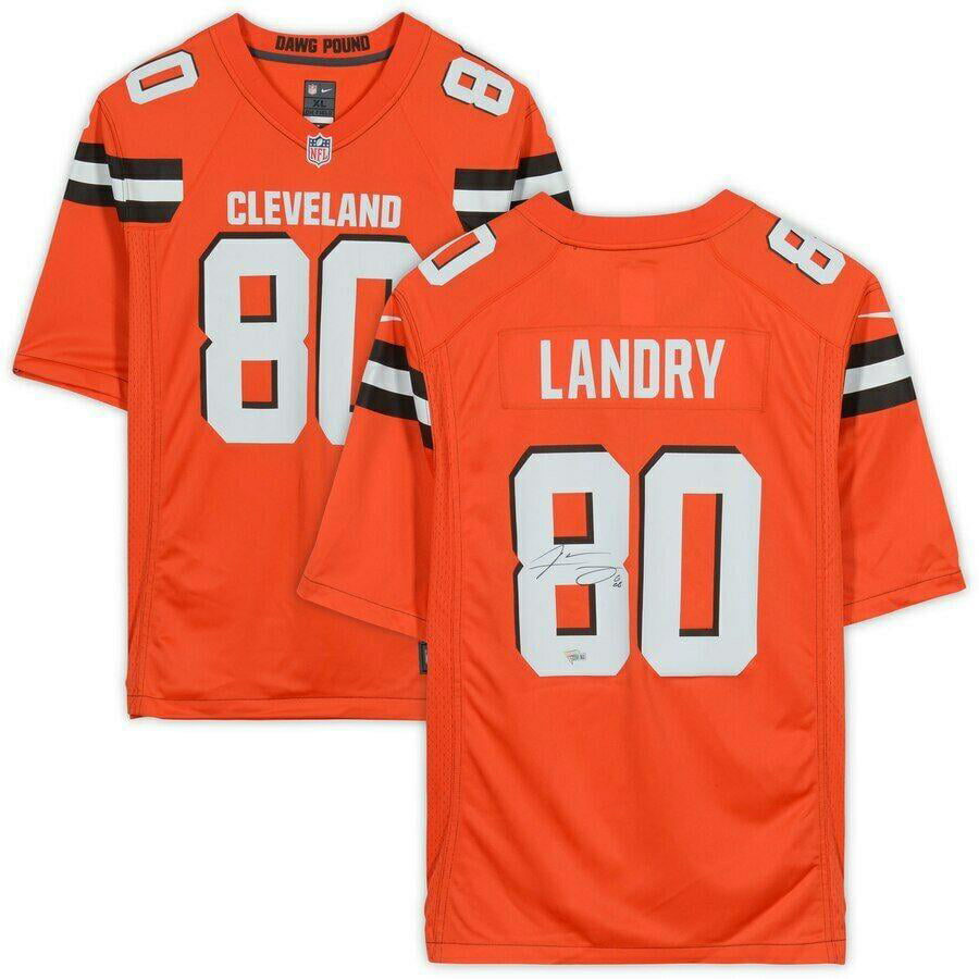 Jarvis Landry Signed Jersey - Orange Game FANATICS - Fanatics Authentic Certified - Walmart.com