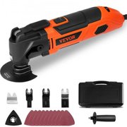 Multitool Oscillating Tool Corded 2.5 Amp, Oscillating Saw Tool with LED Light, 6 Variable Speeds, 3.1 Oscillating Angle, 11000-22000 OPM, 16PCS Saw Accessories & BMC Case