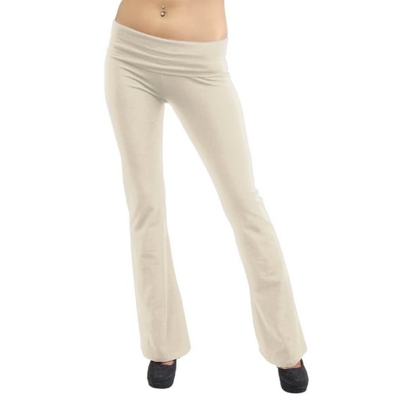 Vivian's Fashions Yoga Pants - Full Length (Junior and Junior Plus Sizes)