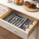 thumbnail image 4 of "Organizador Bandeja De Cubierto Extensible 8 Compartimientos Belug, Gris ", 4 of 5