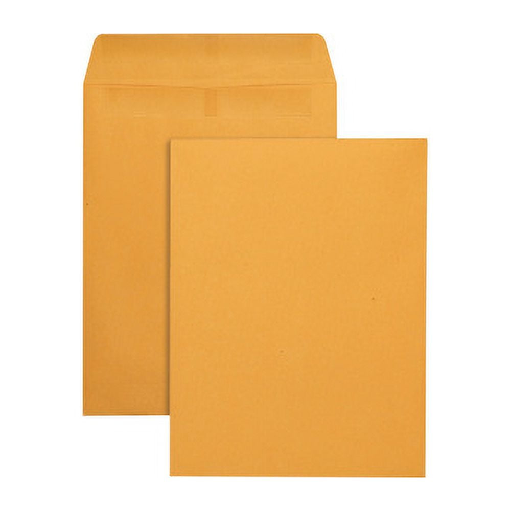Quality Park Redi-Seal Kraft Catalog Envelopes Catalog - #12 1/2 - 9 1/2" Width x 12 1/2" Length - 28 lb - Self-sealing - Kraft - 250 / Box - Kraft