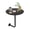 Black, 15.75 * 17.72in, variant on Shangmakel Wall-Mounted Round Bar Table, L-Shaped Iron Base Cocktail Table for Pub, Bistro, Kitchen, Modern Floating Drink Table, Small Metal Side Table for Home, Living Room, Office