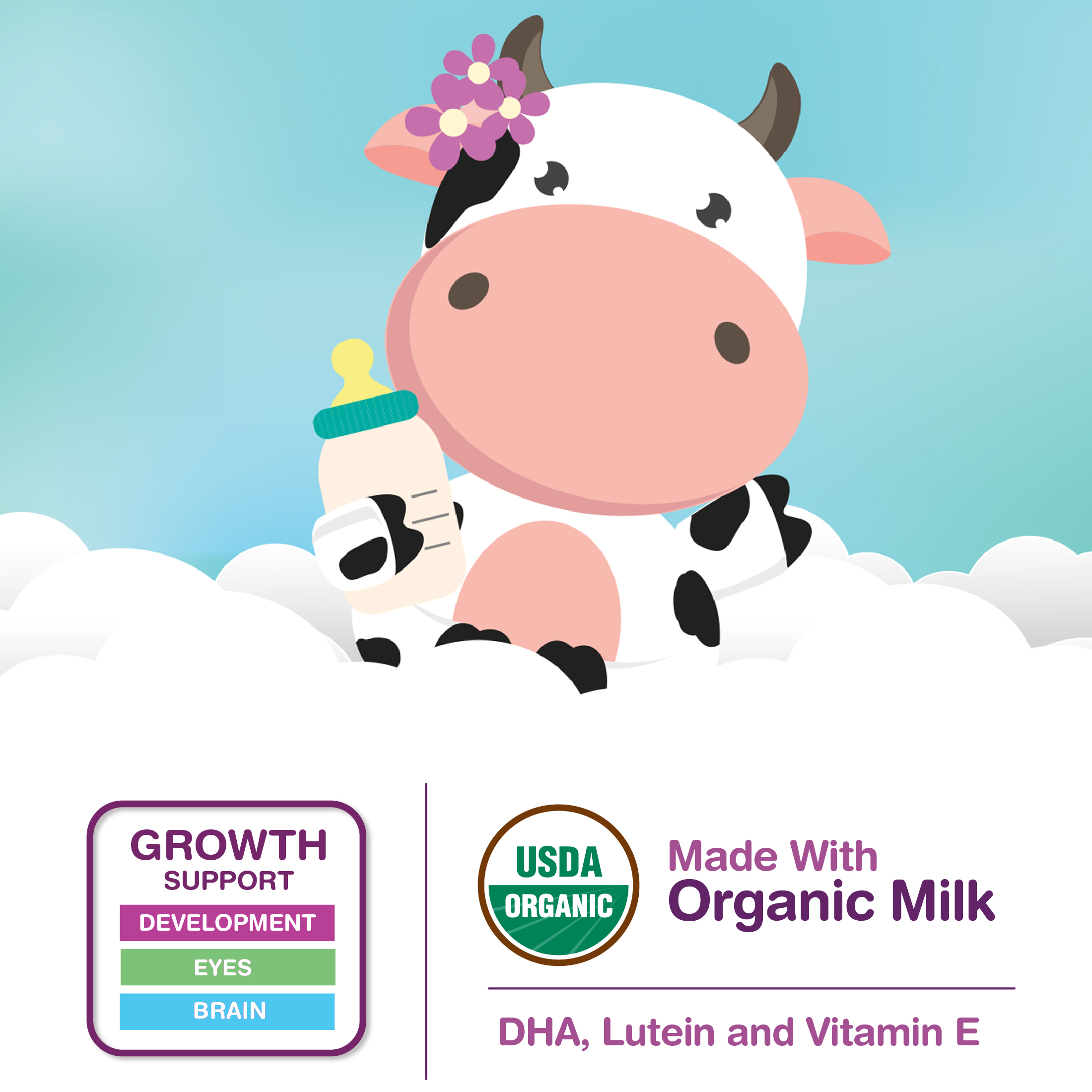 Parent's Choice Organic GMO and Gluten-Free Powder Baby Formula, 23.2 oz Tub - image 2 of 12