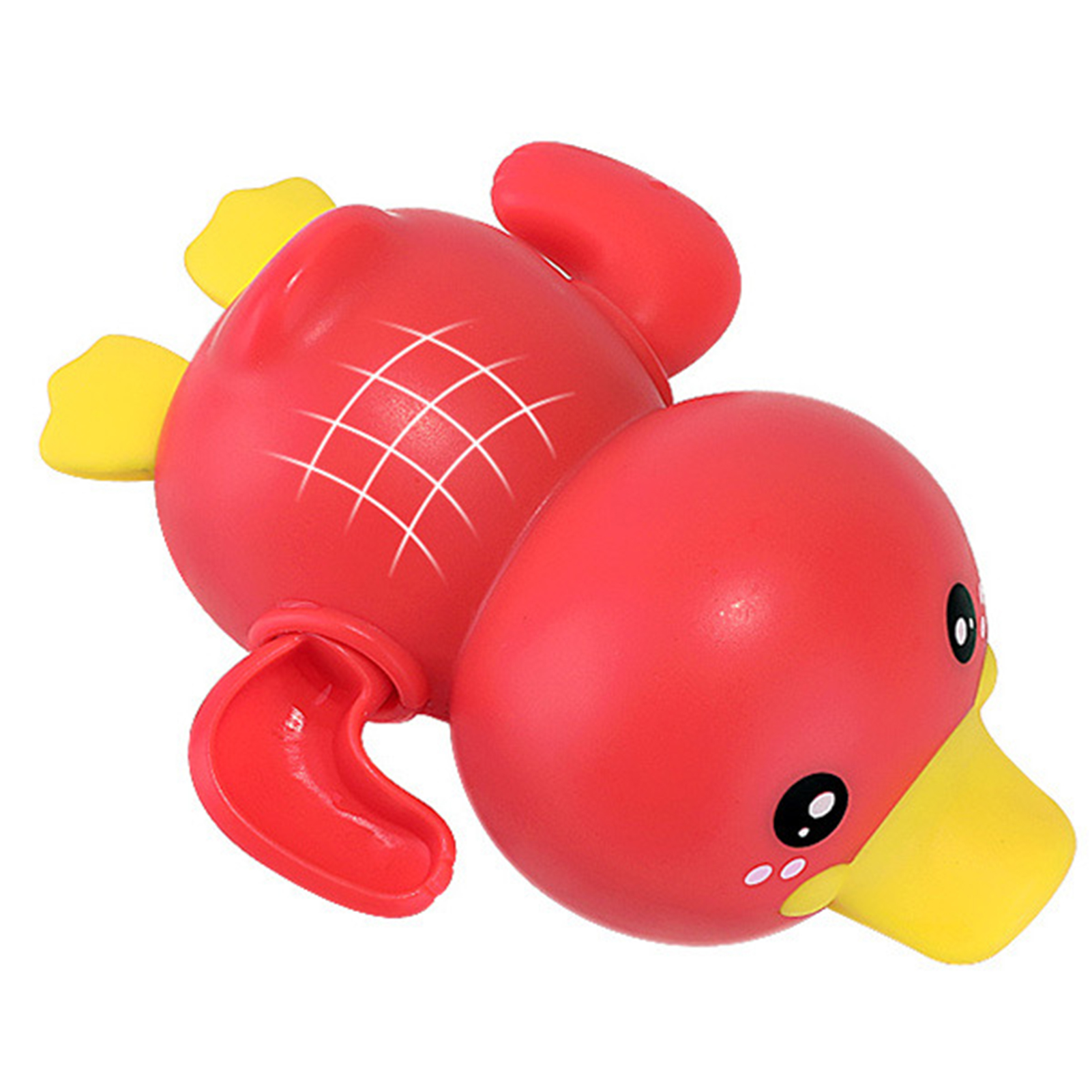 Wawan Bath Toy Cartoon Duck Shape Emotional Comfort Floating Baby