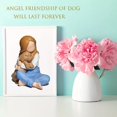 thumbnail image 4 of Estatuas y Figuras con la Frase " A Mi Perro", Regalos de Recuerdo de Amistad con Ángeles de Perro, Figuras Esculpidas y Pintadas A Mano para Amantes de los Perros, 4 of 5
