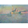 thumbnail image 2 of Monet, Claude 14x11 Gold Ornate Wood Framed with Double Matting Museum Art Print Titled - The church of San Giorgio Maggiore-Venice 1908, 2 of 4