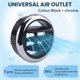thumbnail image 5 of Knob Style 75MM A/C Air Conditioning Outlet Vent (Φ 87 / 75/22mm) for RV Bus Car Boat, 5 of 5
