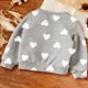 thumbnail image 5 of Manga larga vestido de línea para las mujeres imprimir casual suelto sudadera con capucha, forrado de lana cálido manga larga cuello redondo suéter para invierno otoño uso diario, 5 of 8