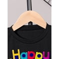 thumbnail image 4 of Youngsters' Cartoon Soccer Pattern T-Shirt, Soft Breathable Cotton, Crew Neck, Regular Fit, Casual Summer Top for Boys, 4 of 7
