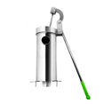 thumbnail image 1 of Household Stainless Steel Manual Water Pump, Handheld Oil Pump, Vibration Suction, 1.3MM Thickness, 10M Lift, 1 of 5