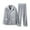 Dark Gray, variant on Mens Pajamas Set 2 Piece Plush Warm Long Sleeve Lapel Button Up Thickened Sleepwear and Pajamas Pants Classic Fit Loungewear