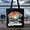Black, variant on Cruisin 39 Together Alaska Tote Bag, Family Cruise Vacation Trip Gift Shopper