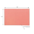 thumbnail image 3 of IH Casa Decor Vinyl Placemat Linen Coral 12 X 18 - Set of 12, 3 of 3