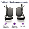 thumbnail image 2 of Elevating Wheelchair Leg Rest - Foot and Calf Support, 2 of 4
