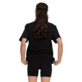 thumbnail image 2 of BILLIONHATS 6 Pack Womens Oversized Cotton T-Shirts, Crew Neck Short Sleeve Baggy Loose Tops Oversize Tees Color Black, Size Large, 2 of 5