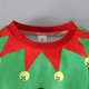 thumbnail image 4 of Conjunto de ropa navideña para bebés, niños y niñas, camiseta de manga larga estampada y pantalones a rayas, ropa verde para niños, 4 of 5