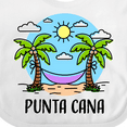 thumbnail image 4 of Inktastic Summer Vacation in Punta Cana Boys or Girls Baby Bib, 4 of 4