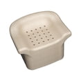 thumbnail image 2 of Taburete de baño Fernando antideslizante resistente al agua tamaño compacto beige, 2 of 8