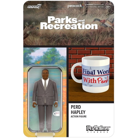 Super7 - Parks And Recreation - ReAction Wv3 - Perd Hapley