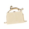 thumbnail image 2 of Bolso de mano acrílico para mujer, bandolera, ligero y moderno, tipo caja, ideal para bodas y graduaciones. Blanco, 2 of 9