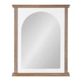 thumbnail image 3 of Kate and Laurel Brenna Coastal Arched Wall Mirror, 22 x 28, Rustic Brown and White, Decorative Mirror for Farmhouse Wall Decor, 3 of 8
