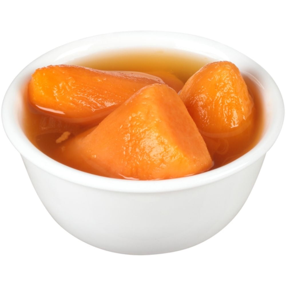 Dunbars Whole Yam Sweet Potatoes Packed in Syrup, 108 Ounce, 6 Per Case