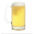 thumbnail image 2 of New Glass Beer Heavy Sports Mugs w/Handles 26.5 oz. Oktoberfest Beer Stein - 4PK, 2 of 3