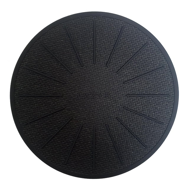 Alfombrilla de inducción Trivet Lazy K, 16 cm, antideslizante, color negro