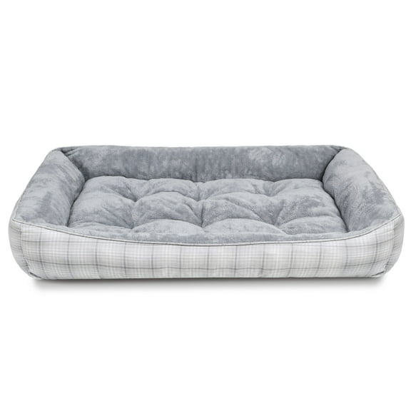 KSIIA Large Dog Beds for Large Dogs Washable, Rectangle Pet Bed with Anti-Slip Bottom