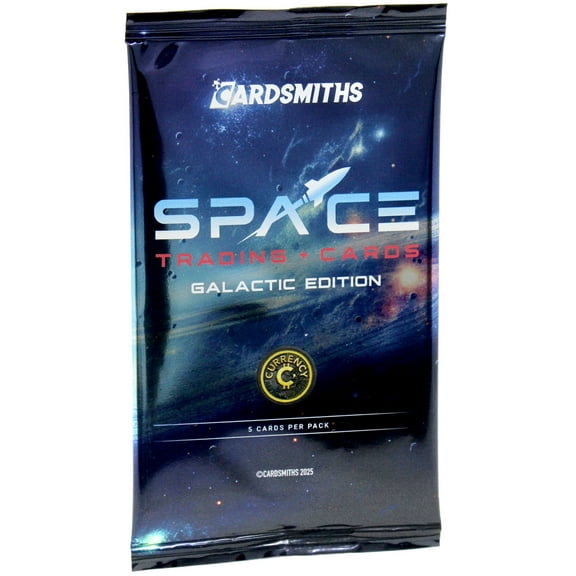 SPACEGalactic Edition Trading Card Pack (5 Cards, Look for Randomly Inserted Currency Series 5 Preview Cards!)