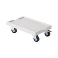 thumbnail image 2 of oshhni Pallet Trolley Accessories Planter Stand with Wheel for Home Office Backyard white, 2 of 9