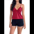 thumbnail image 2 of Camisola Sin Mangas con Tirantes Finos para Mujer, Top de Verano para Salir Rojo M, 2 of 9