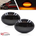 thumbnail image 3 of Smoke Lens Amber LED Side Marker Light Turn Signal Light for Fiat 500 Abarth 07-19-, 3 of 4