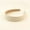 A, variant on Elegant Wide Brim PU Leather Hairband Stylish Creamy White Headband For Women Girls Fashion Accessory Barrettes Hair Clip