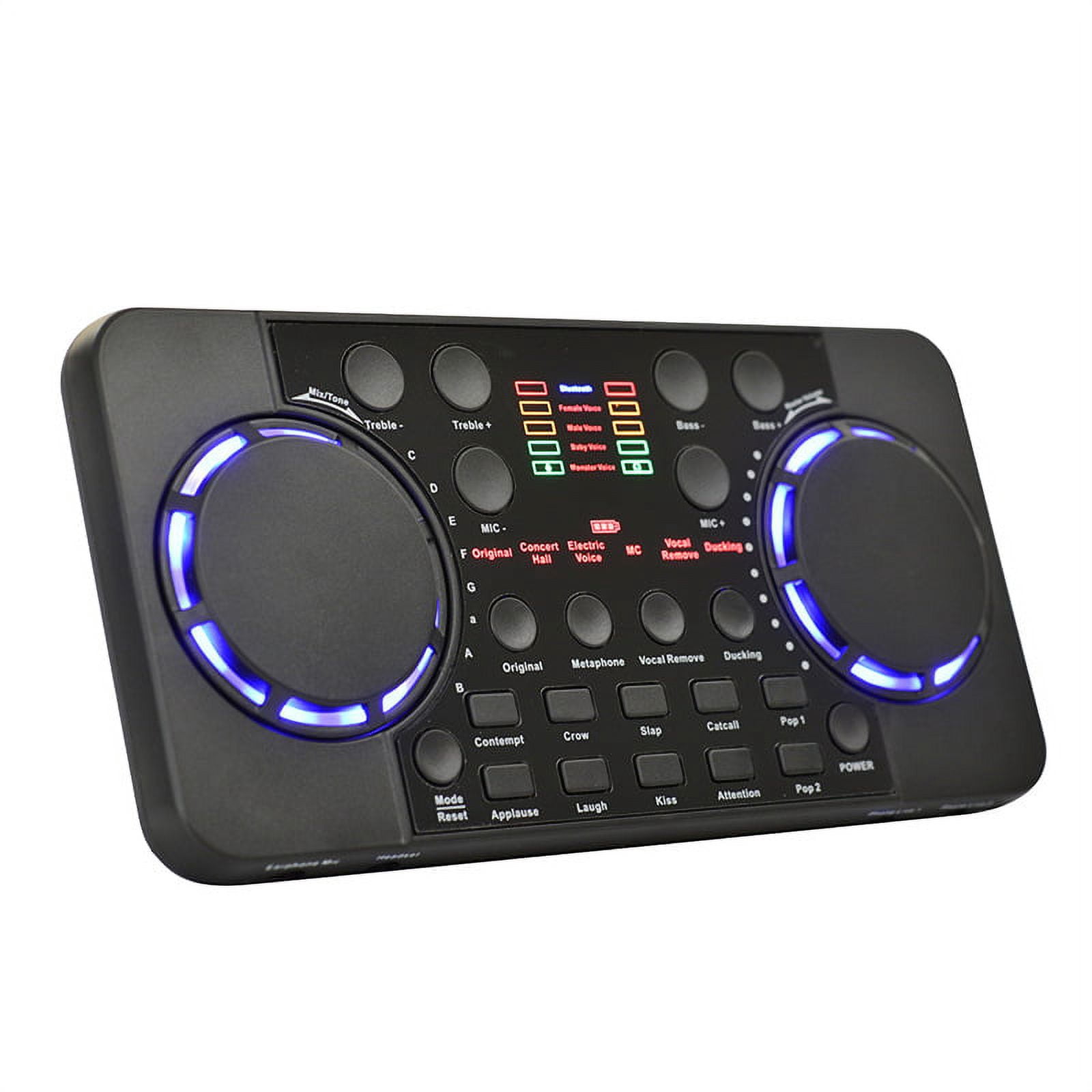 V300 Pro Live Streaming Sound Card 10 Sound Effects 4.0 Audio Interface Mixer For DJ Music Studio Recording Karaoke